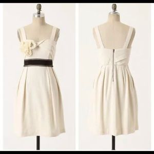 Anthropologie Deletta Cotton Waffle Knit Dress